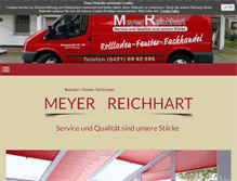 Tablet Screenshot of meyer-reichhart.de
